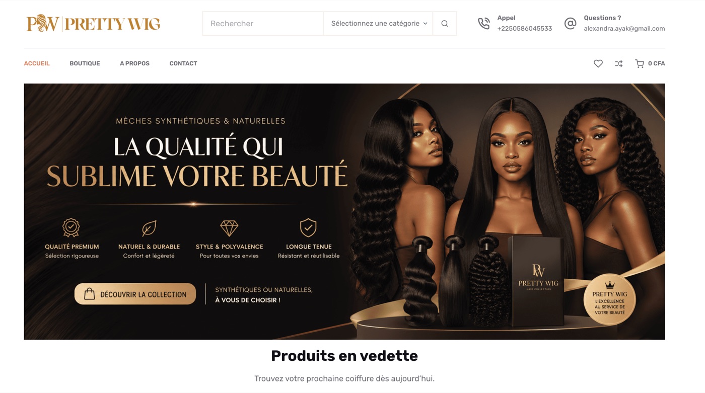 Pretty Wig Abidjan